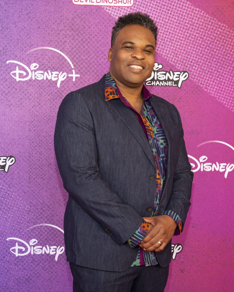 Rodney Clouden attends the premiere for Marvel’s Moon Girl and Devil Dinosaur at the Walt Disney Studios Lot in Burbank, California.