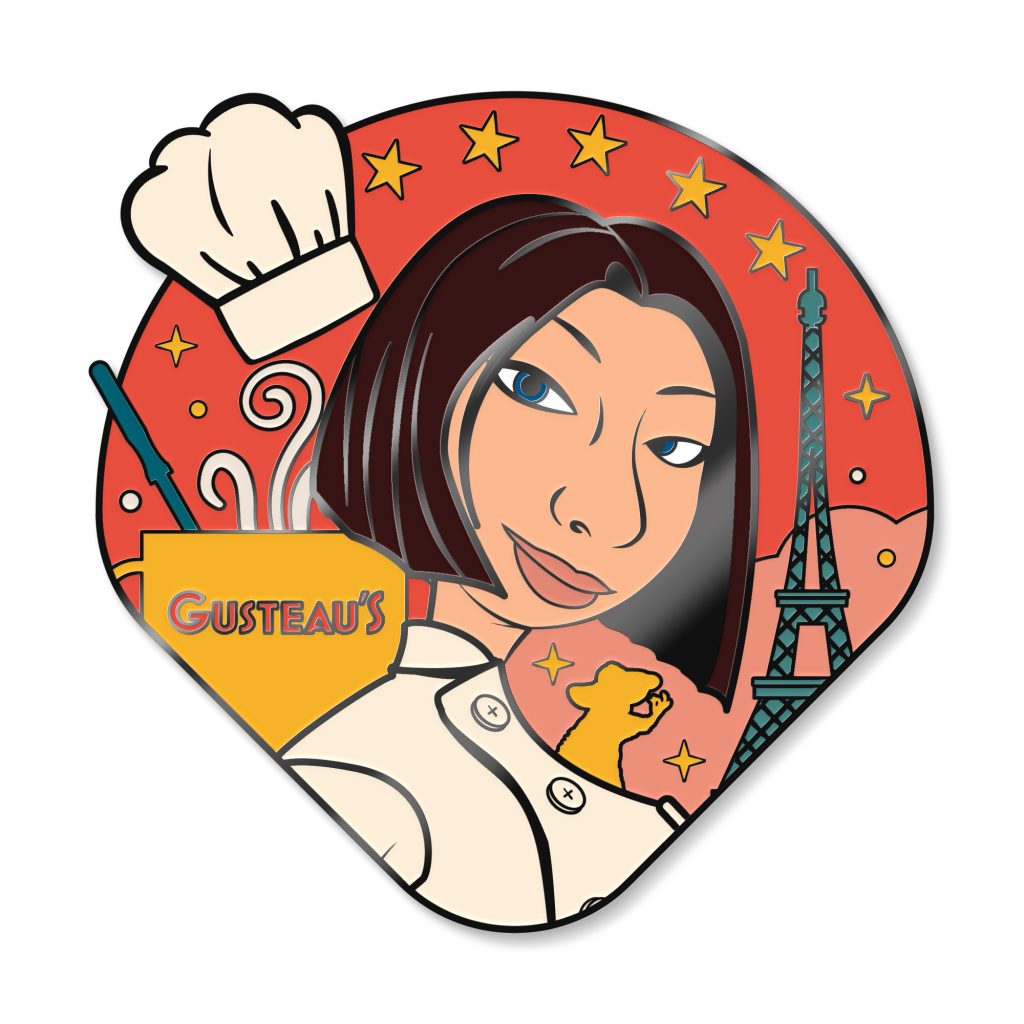 Ratatouille Colette Tatou Pin