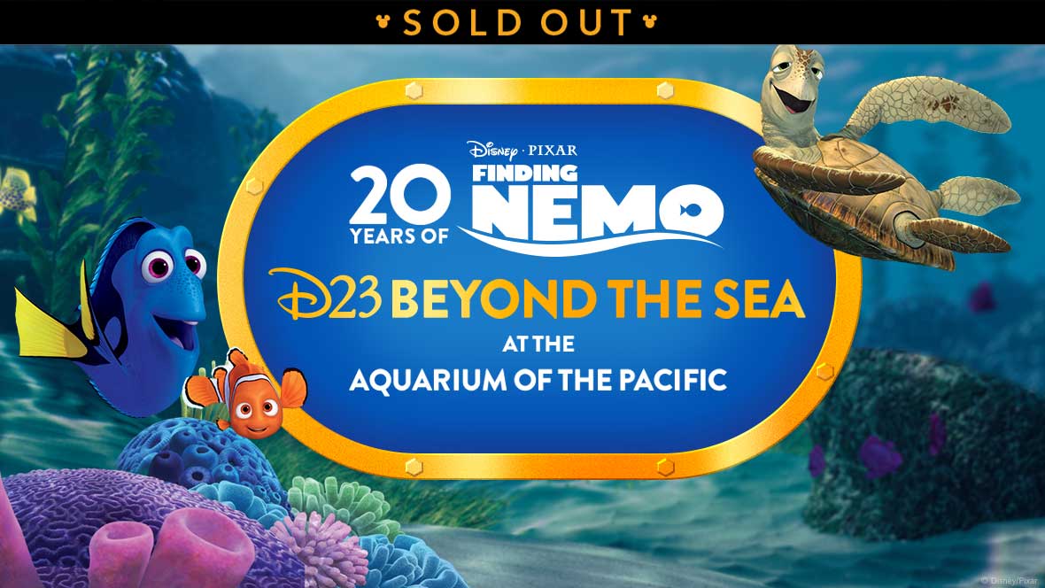 Finding Nemo anniversary event sold out