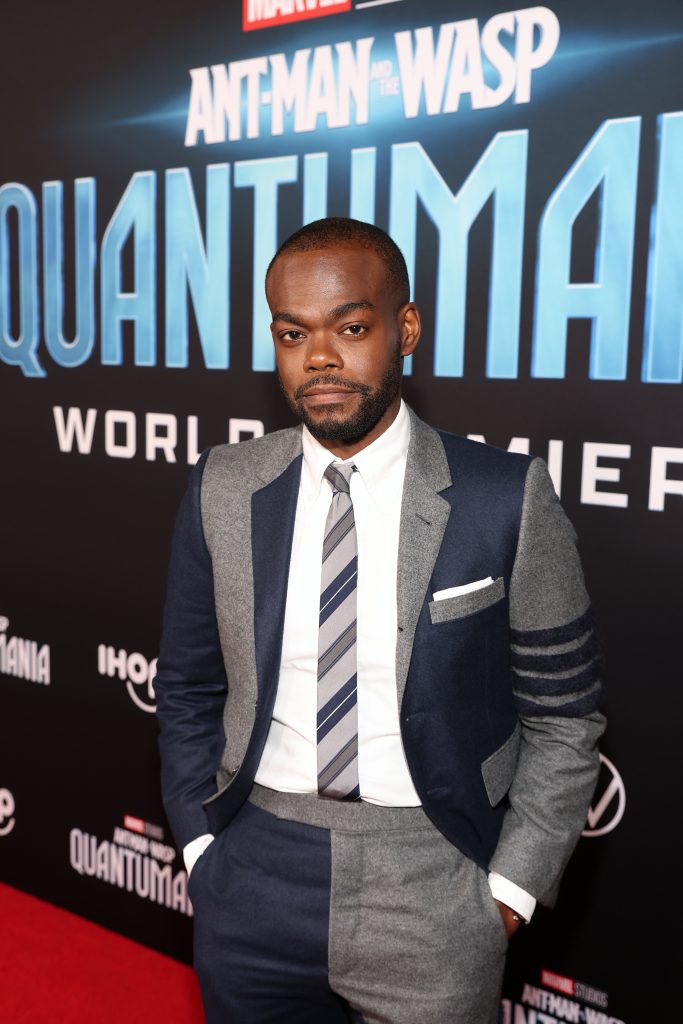 LOS ANGELES, CALIFORNIA - FEBRUARY 06: William Jackson Harper attends the Ant-Man and The Wasp Quantumania world premiere at Regency Village Theatre in Westwood, California on February 06, 2023. (Photo by Jesse Grant/Getty Images for Disney)