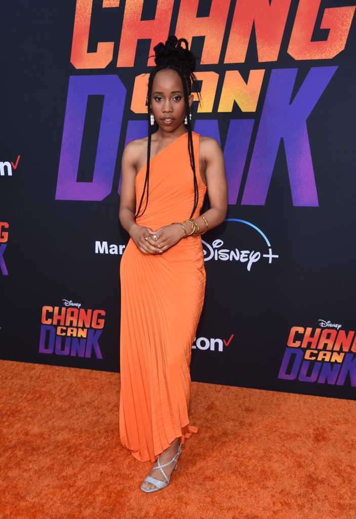 BURBANK, CALIFORNIA - MARCH 06: Zoe Renee attends the Launch &amp; Screening Event for Disney's “Chang Can Dunk” at Walt Disney Studios in Hollywood, California on March 06, 2023. (Photo by Alberto E. Rodriguez/Getty Images for Disney)