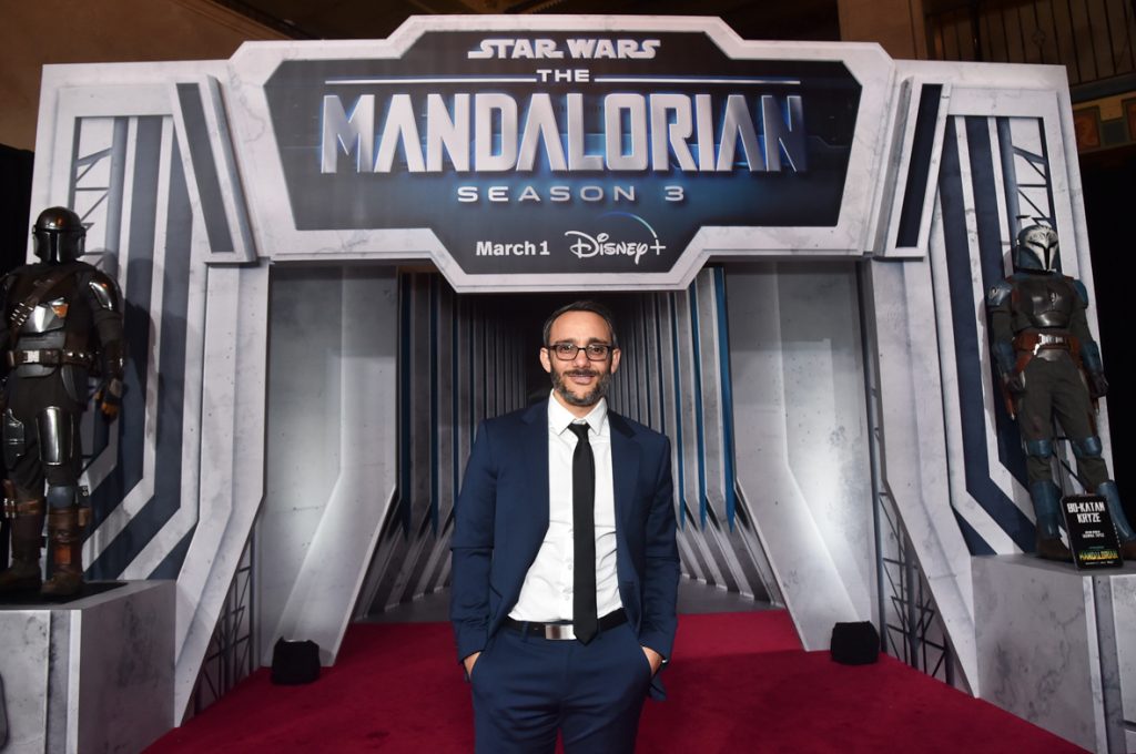 LOS ANGELES, CALIFORNIA - FEBRUARY 28: Omid Abtahi attends the Mandalorian special launch event at El Capitan Theatre in Hollywood, California on February 28, 2023. (Photo by Alberto E. Rodriguez/Getty Images for Disney)
