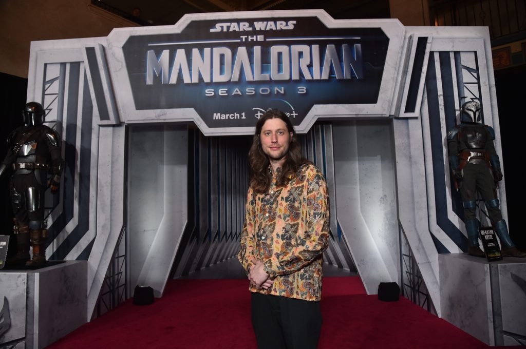 LOS ANGELES, CALIFORNIA - FEBRUARY 28: Ludwig Göransson attends the Mandalorian special launch event at El Capitan Theatre in Hollywood, California on February 28, 2023. (Photo by Alberto E. Rodriguez/Getty Images for Disney)