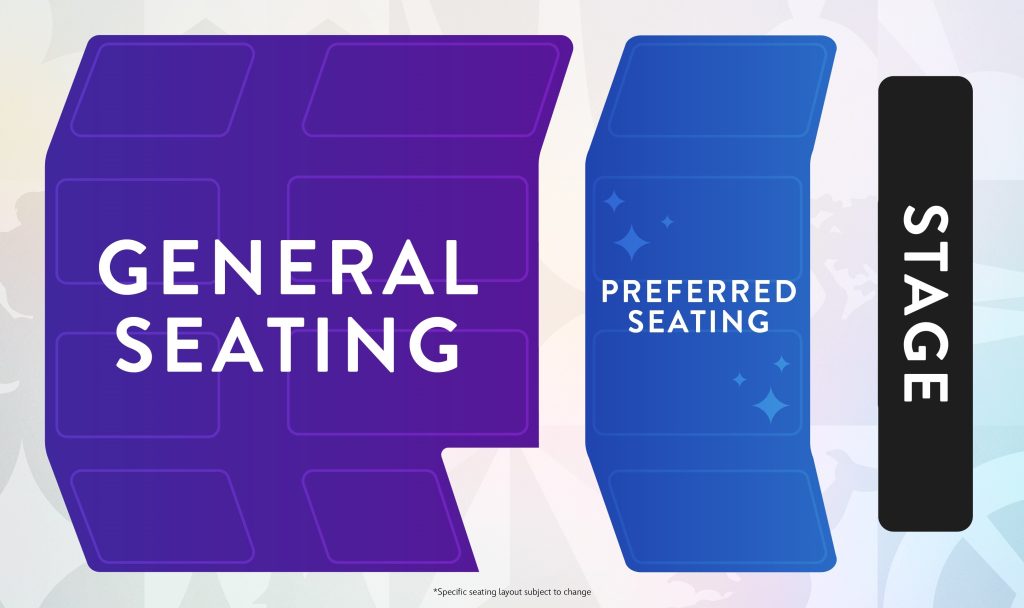 Destination D23 seating chart