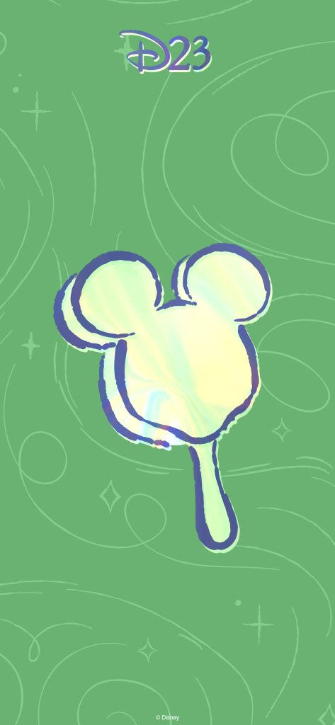 Phone Wallpaper - Mickey Ice Cream