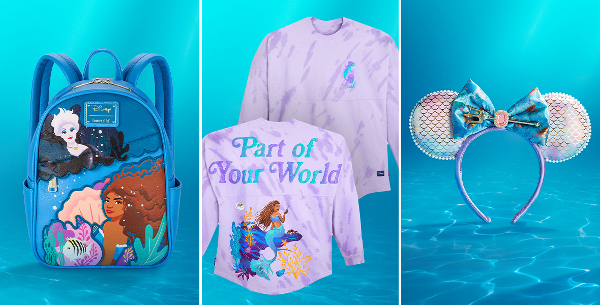 The Little Mermaid Loungefly Mini Backpack – Live Action Film