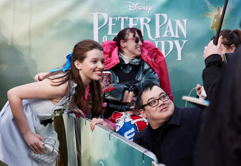 Ever Anderson attends the Peter Pan and Wendy World Premiere on April 20, 2023 in London, England. (Photo by StillMoving.net for Disney)