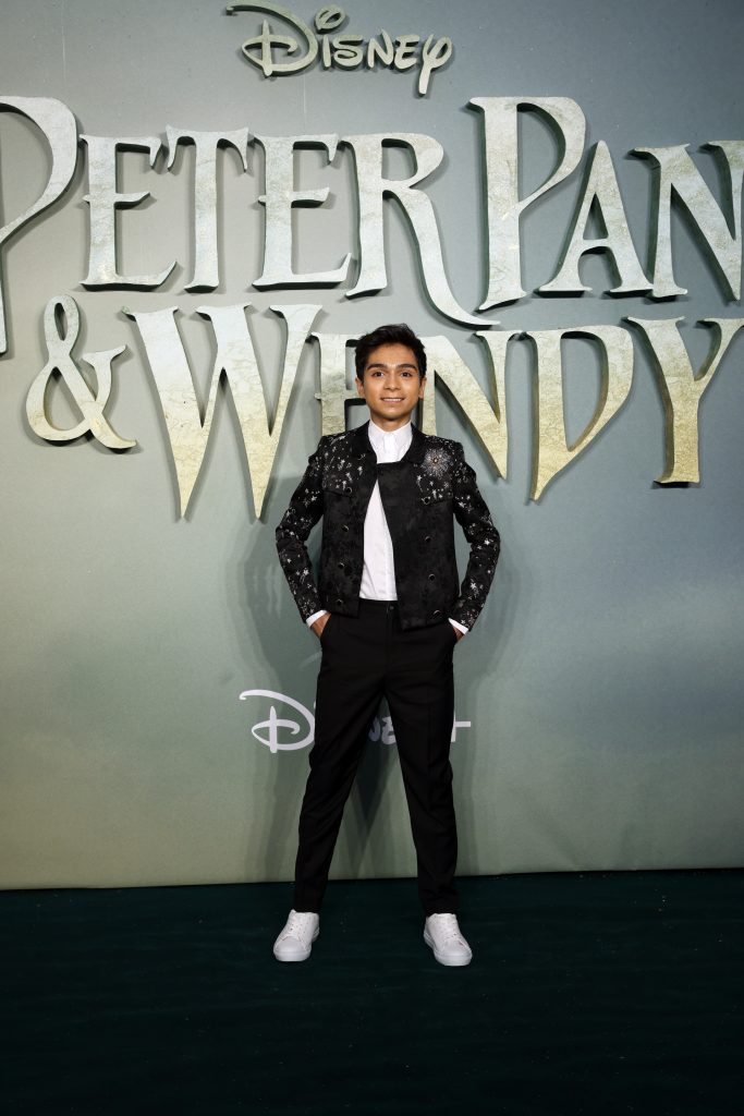 Alexander Maloney attends the Peter Pan and Wendy World Premiere on April 20, 2023 in London, England. (Photo by StillMoving.net for Disney)