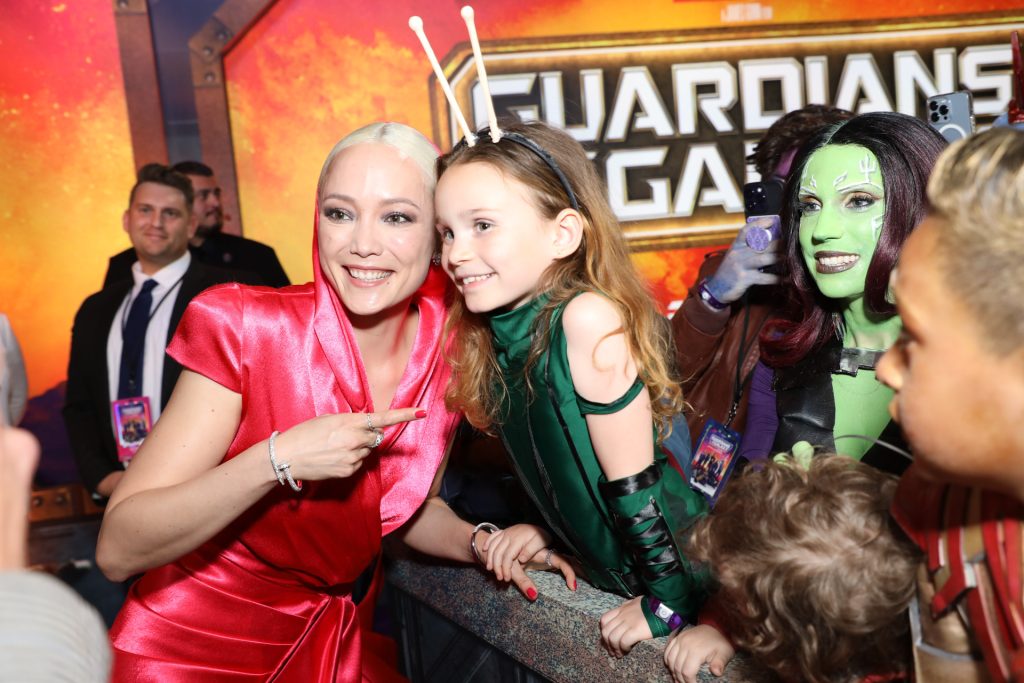 Pom Klementieff attends the Guardians of the Galaxy Vol. 3 Premiere at the Dolby Theatre in Hollywood CA on Thursday, April 27, 2023.(Photo: Alex J. Berliner/ABImages)