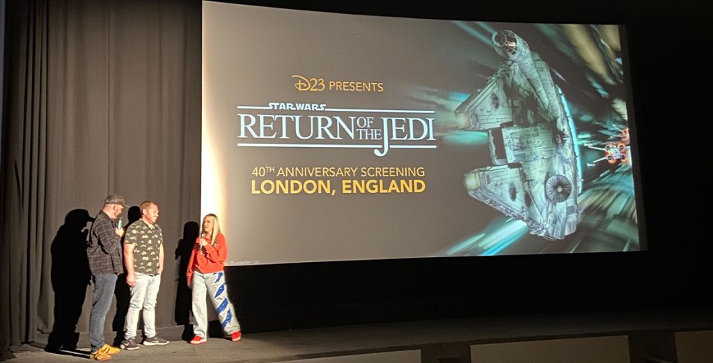 D23 Members Traveled to a Galaxy Far, Far Away in London at Star Wars: Return of the Jedi 40th Anniversary Screenings!