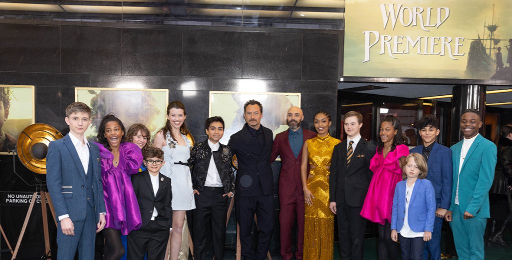 Photos of Peter Pan & Wendy Premieres Fly in from London and New York