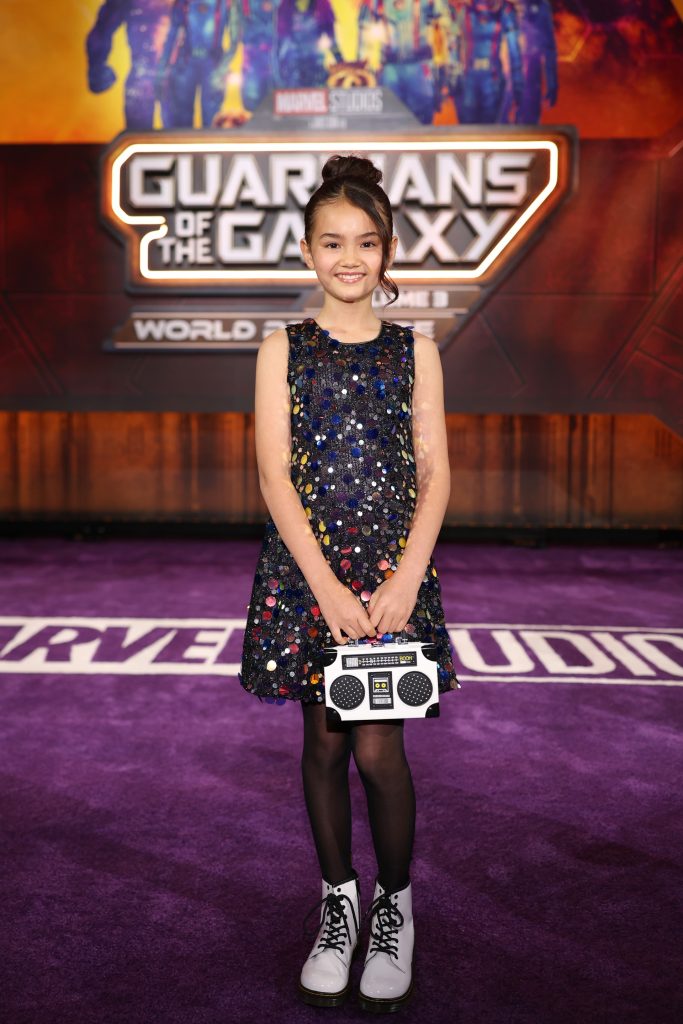 HOLLYWOOD, CALIFORNIA - APRIL 27: Kai Zen attends the Guardians of the Galaxy Vol. 3 World Premiere at the Dolby Theatre in Hollywood, California on April 27, 2023. (Photo by Rich Polk/Getty Images for Disney)
