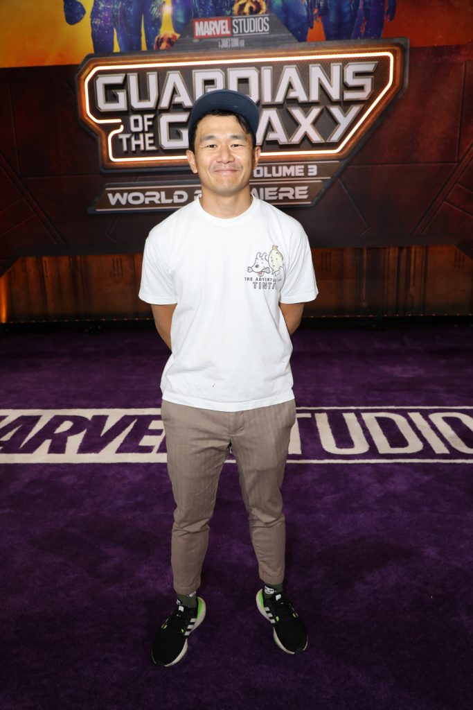 Ronny Chieng attends the Guardians of the Galaxy Vol. 3 Premiere at the Dolby Theatre in Hollywood CA on Thursday, April 27, 2023.(Photo: Alex J. Berliner/ABImages)