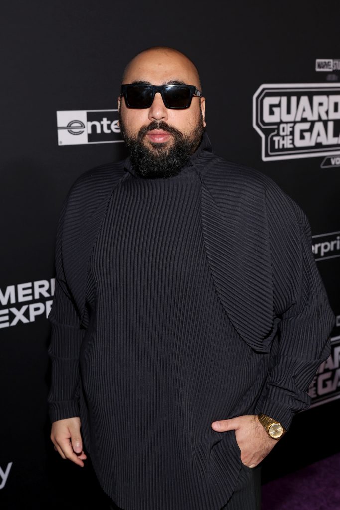 HOLLYWOOD, CALIFORNIA - APRIL 27: Asim Chaudhry attends the Guardians of the Galaxy Vol. 3 World Premiere at the Dolby Theatre in Hollywood, California on April 27, 2023. (Photo by Jesse Grant/Getty Images for Disney)
