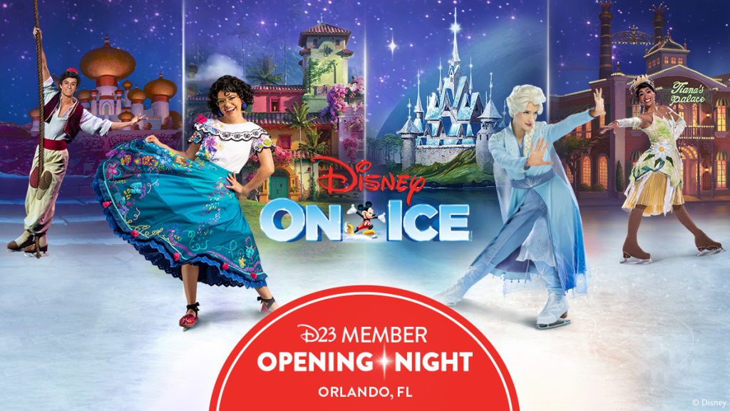 D23 Gold Member Disney On Ice Opening Night in Orlando, FL