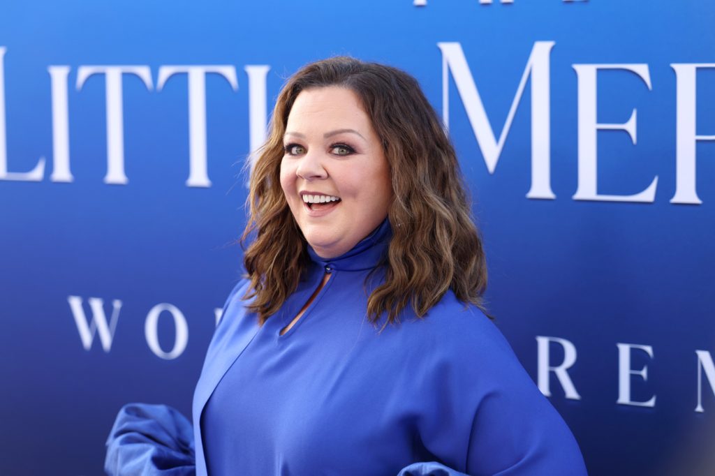 LOS ANGELES, CALIFORNIA - MAY 08: Melissa McCarthy attends the World Premiere of Disney's live-action feature "The Little Mermaid" at the Dolby Theatre in Los Angeles, California on May 08, 2023. (Photo by Jesse Grant/Getty Images for Disney)