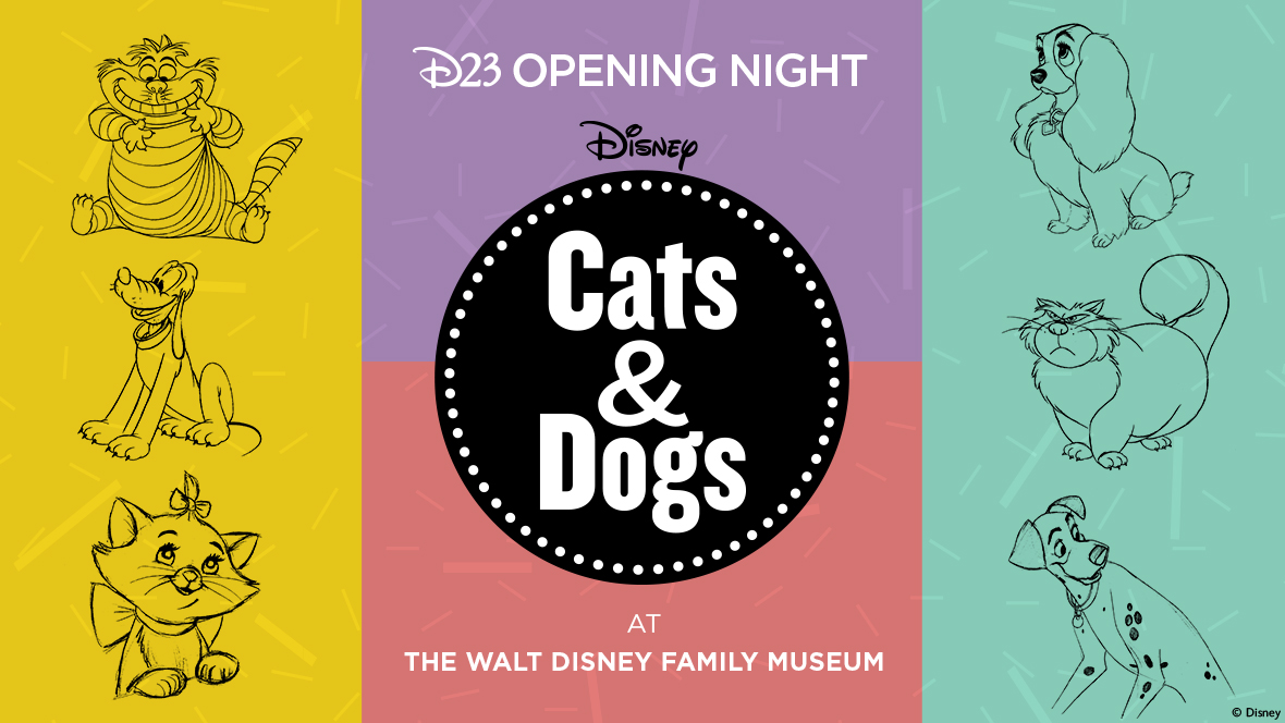 Walt Disney Family Museum Cats & Dogs event
