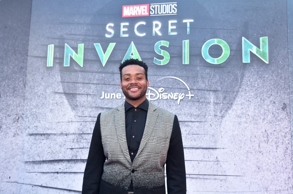 LOS ANGELES, CALIFORNIA - JUNE 13: Kris Bowers attends the Secret Invasion launch event at the El Capitan Theatre in Hollywood, California on June 13, 2023. (Photo by Alberto E. Rodriguez/Getty Images for Disney)