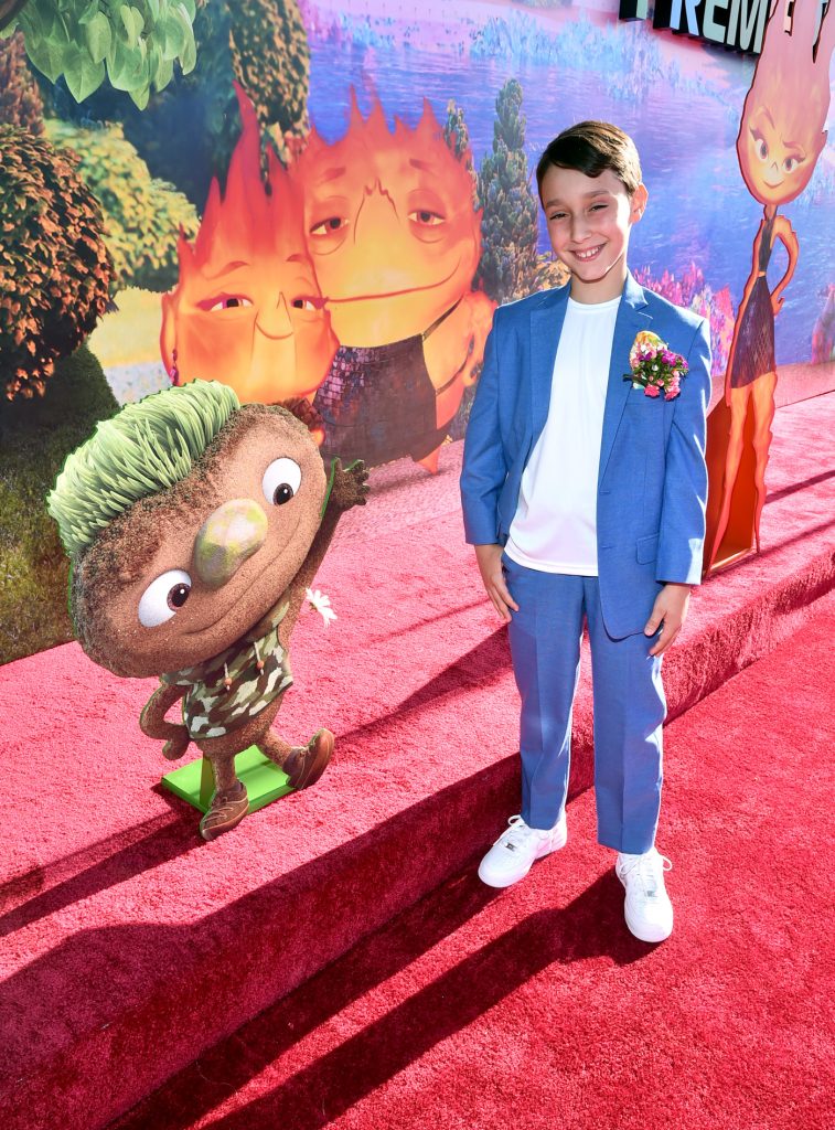 LOS ANGELES, CALIFORNIA - JUNE 08: Mason Wertheimer attends the World Premiere of Disney and Pixar's feature film "Elemental" at Academy Museum of Motion Pictures in Los Angeles, California on June 08, 2023. (Photo by Alberto E. Rodriguez/Getty Images for Disney)