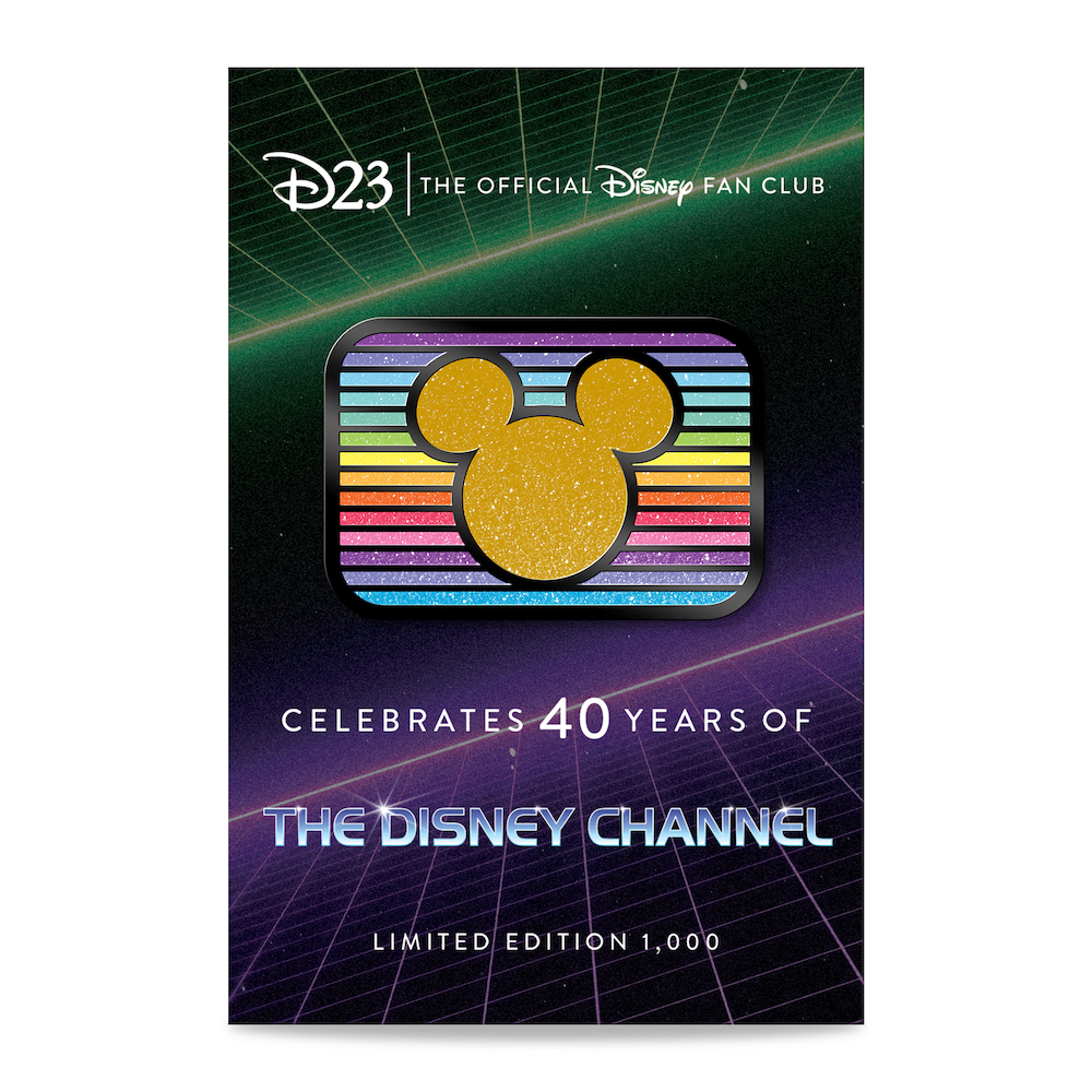 Disney Channel 40th Anniversary Pin