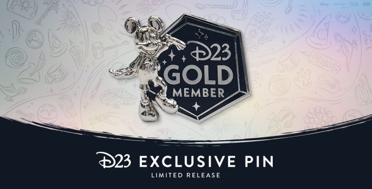 New D23 Gold Member Exclusive Pin—Celebrating the Ultimate Fans! - D23