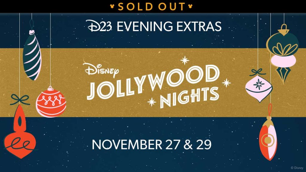 D23 Lounge & Reserved Viewing Area at Disney Jollywood Nights