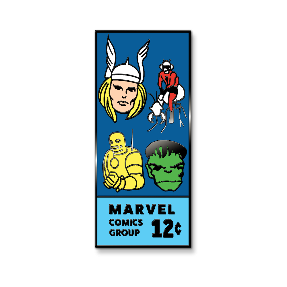 The Avengers 60th Anniversary Pin