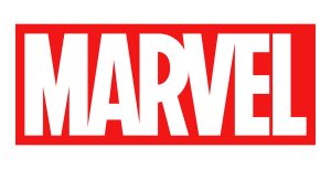 “Marvel” in all-capital, silhouetted white letters against a white background.