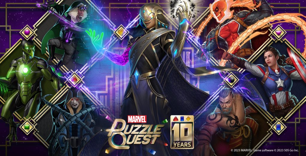 MARVEL Puzzle Quest Celebrates 10 Years with Never-Before-Seen Villain