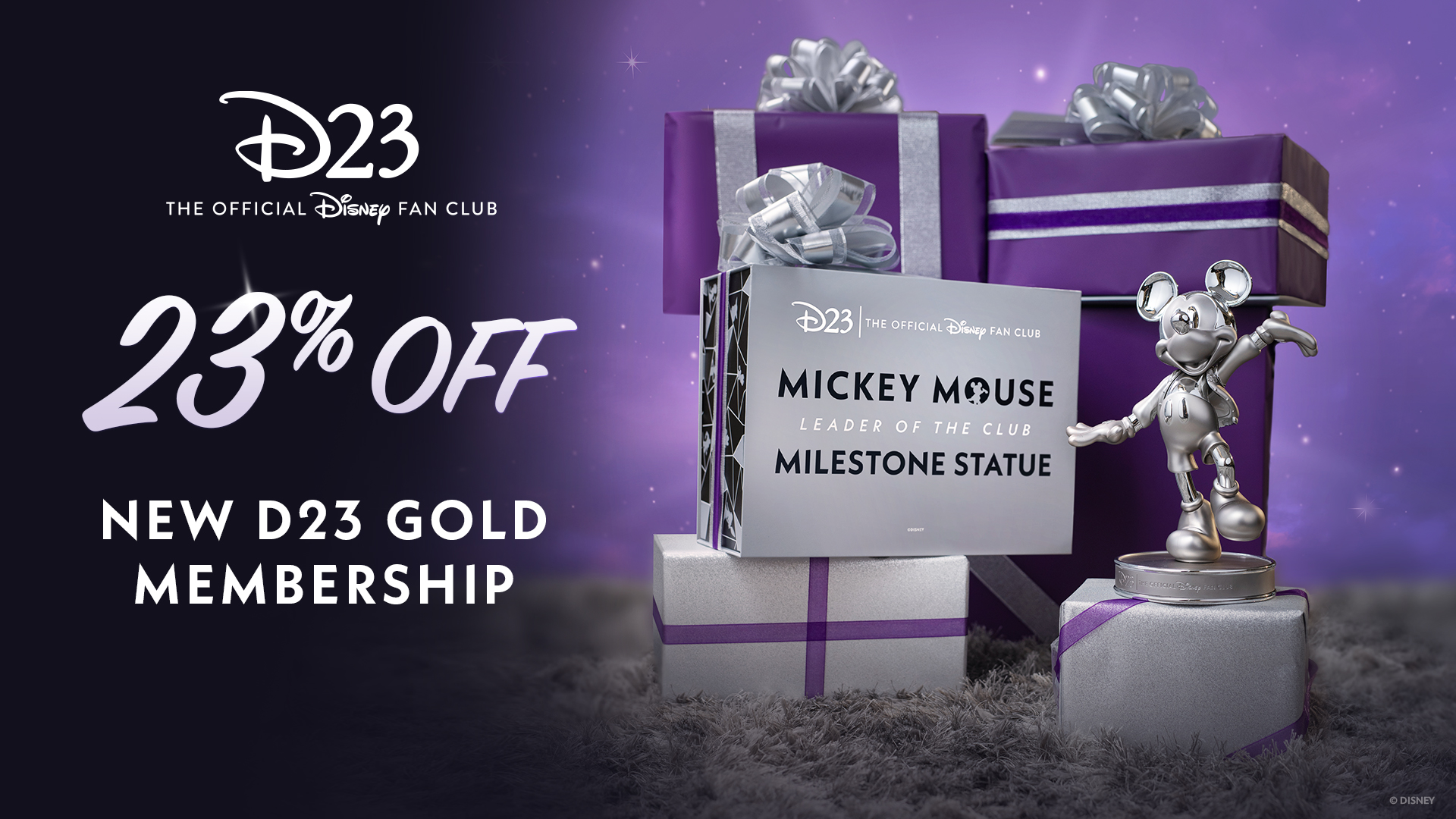 D23 Gold Membership Holiday Offer - D23