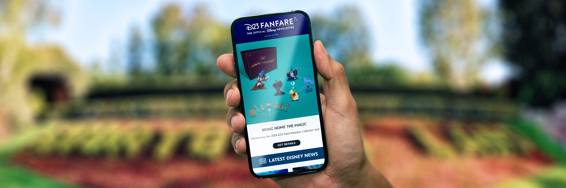 Newsletter FanFare 2024 D23   2024 D23 Fan App Tile 02 