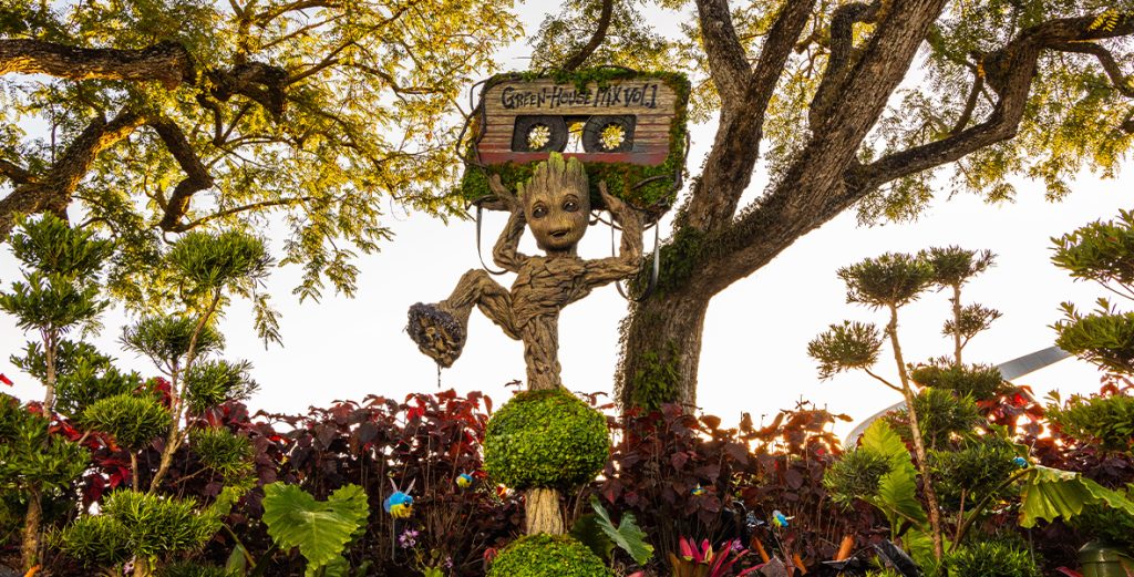 Groot Takes Root at EPCOT: 5 Fun Facts About the NEW Groot Topiary