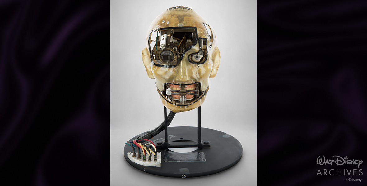 The original Abraham Lincoln Audio-Animatronic® head, coming soon to Kansas City, Missouri, as part of the Disney100: The Exhibition.