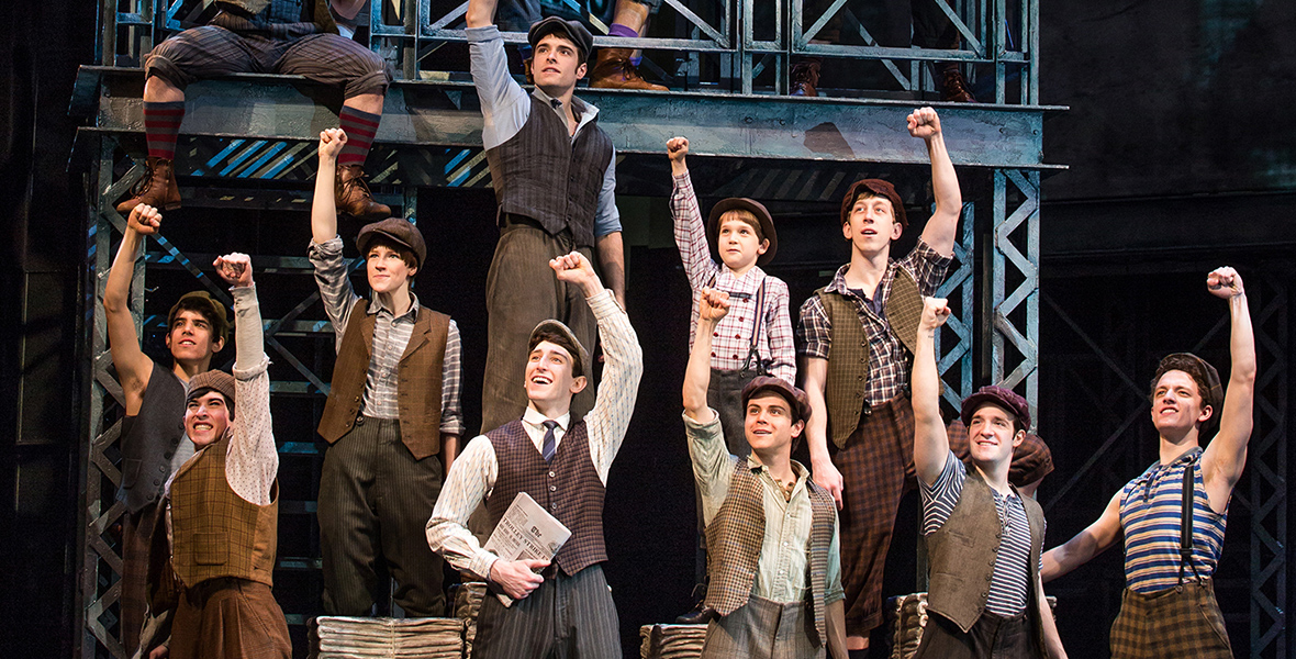 "Seize the Day" from Newsies on Broadway