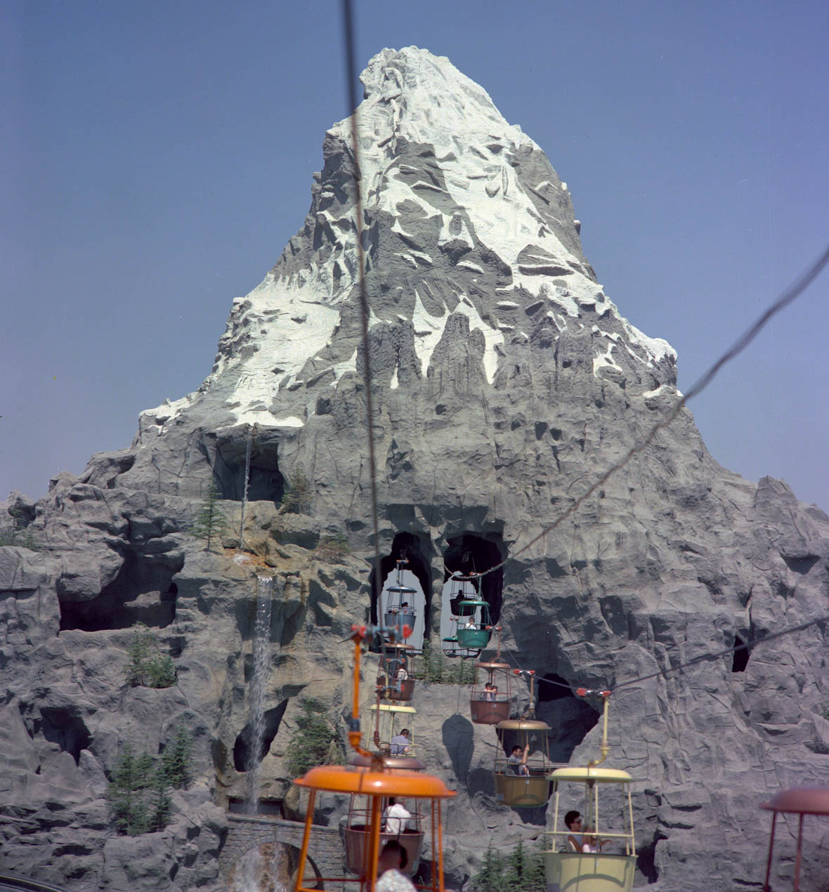 The Matterhorn Glacier Grotto in 1959