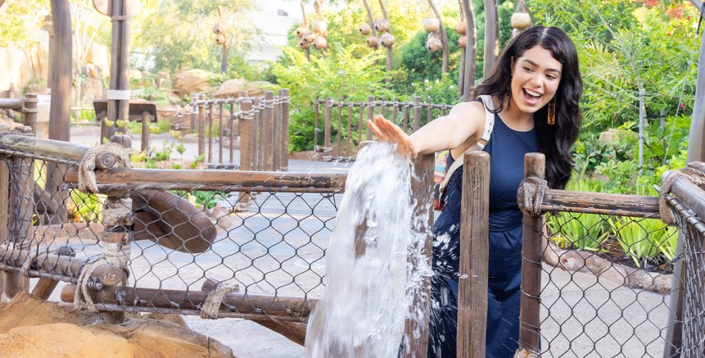 Auli’i Cravalho, the Voice of Moana, Makes Waves (Literally) at Journey of Water