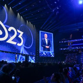 On Friday, August 9, 2024, at the Honda Center, BOB IGER (CHIEF EXECUTIVE OFFICER, THE WALT DISNEY COMPANY) took the stage during the DISNEY ENTERTAINMENT marquee showcase.