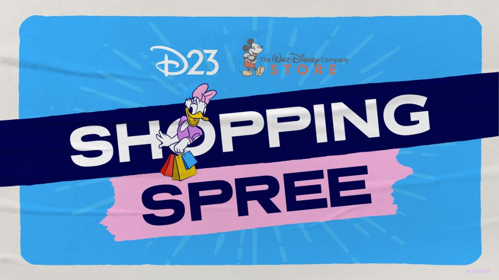 D23 Shopping Spree—The Walt Disney Company Store Shopping Event in CA