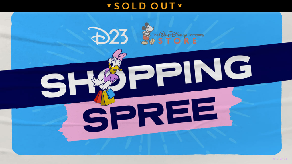 D23 Shopping Spree—The Walt Disney Company Store Shopping Event in Glendale, CA