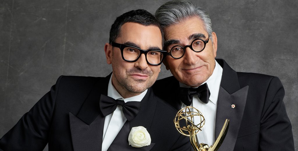 Eugene Levy and Dan Levy Talk Hosting the 76th Emmy® Awards on ABC