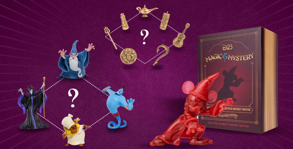 Now On Sale! Complete Your Collection with D23 Magic & Mystery Collectibles!