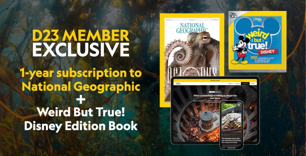 FREE Weird But True! Disney Edition Book with Discounted One-Year Subscription to National Geographic