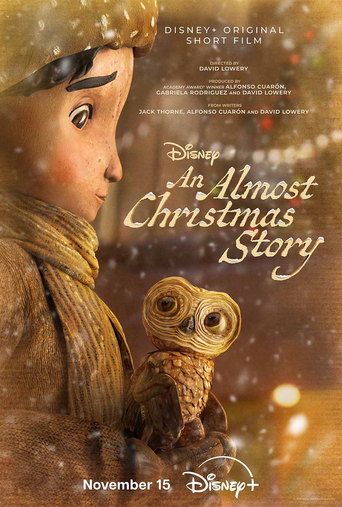 The poster for An Almost Christmas Story