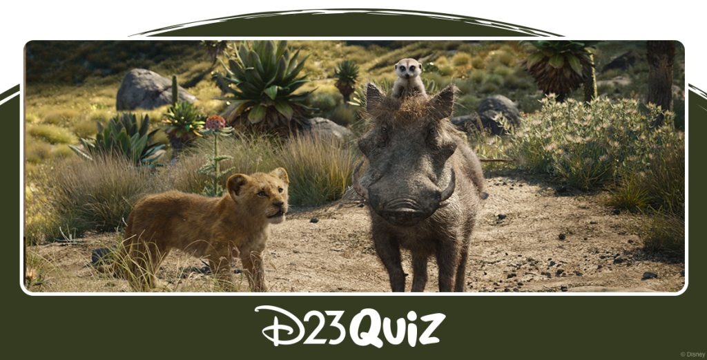 QUIZ: How Well Do You Know Timon and Pumbaa’s Best Lines?