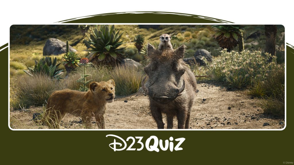 QUIZ: How Well Do You Know Timon and Pumbaa&rsquo;s Best Lines?