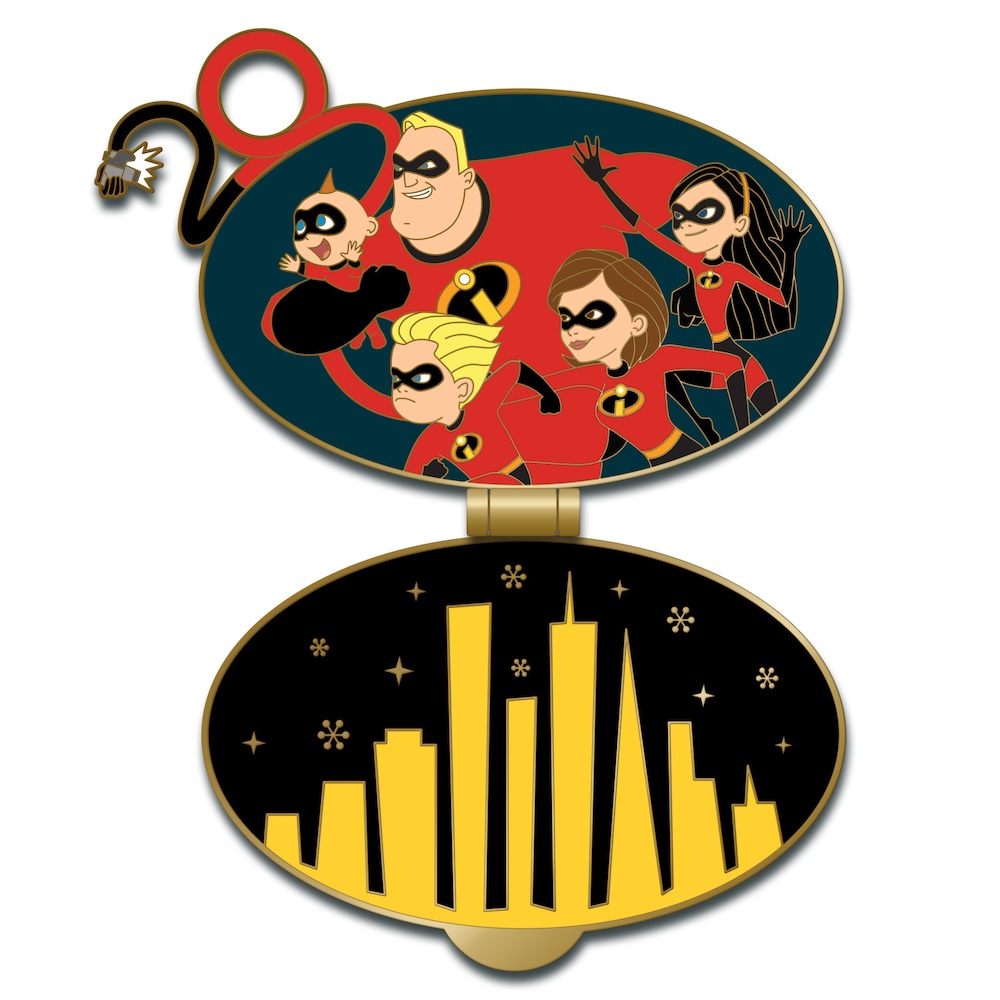 The Incredibles 20th Anniversary Pin