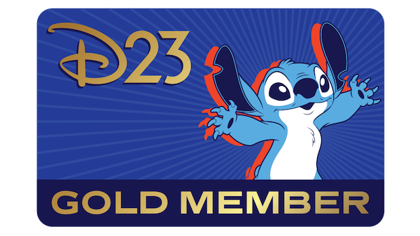 D23 General Member Card featuring Stitch