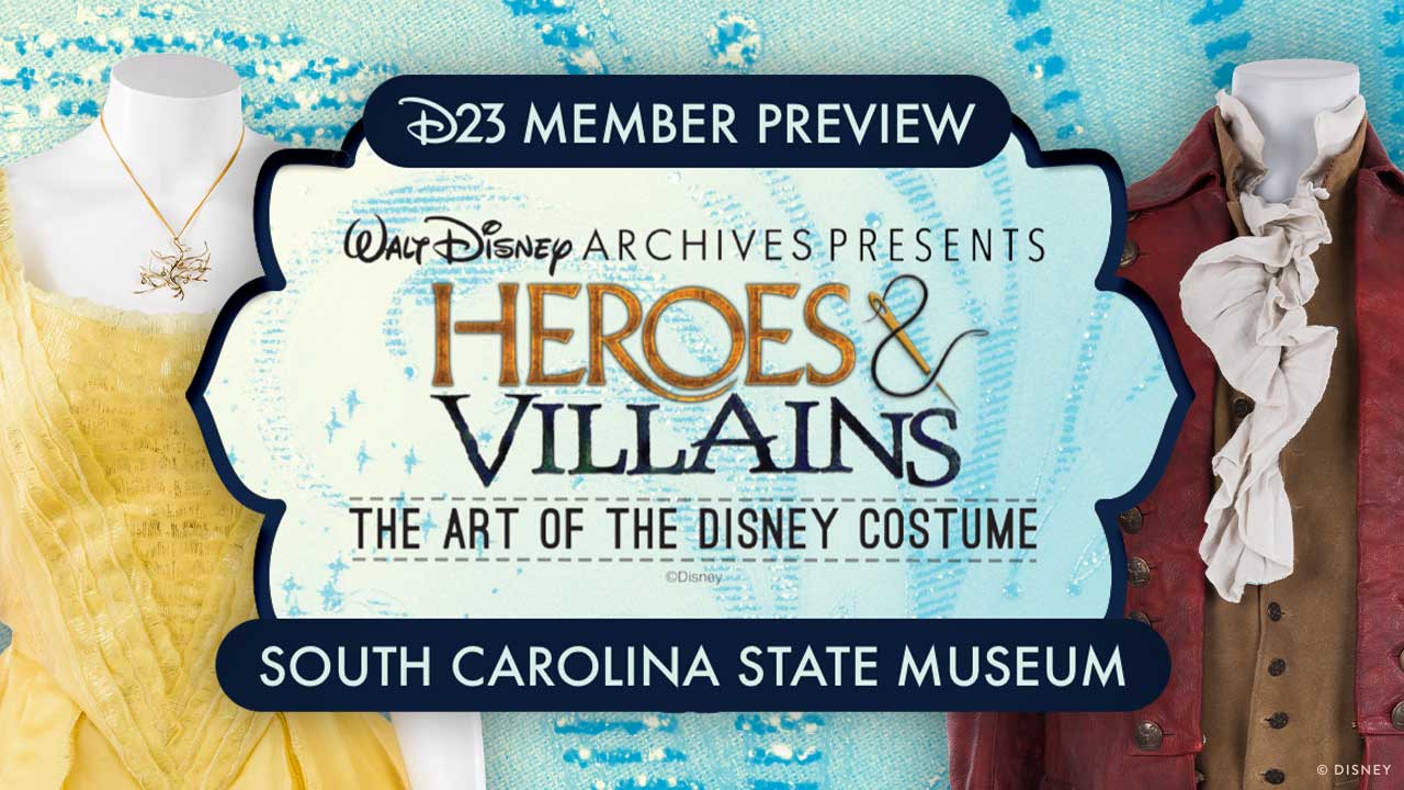 D23 Member Preview: Heroes & Villains: The Art of The Disney Costume ...