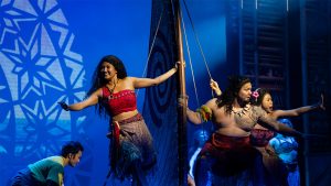 Disney The Tale of Moana brings Moana's adventurous tale to life, for the first time on stage, in the Walt Disney Theatre aboard the Disney Treasure. With set design and music bursting with elements of Pacific Islands culture that inspires the classic coming-of-age tale, this innovative production immerses audiences in a transformational adventure across land and sea.