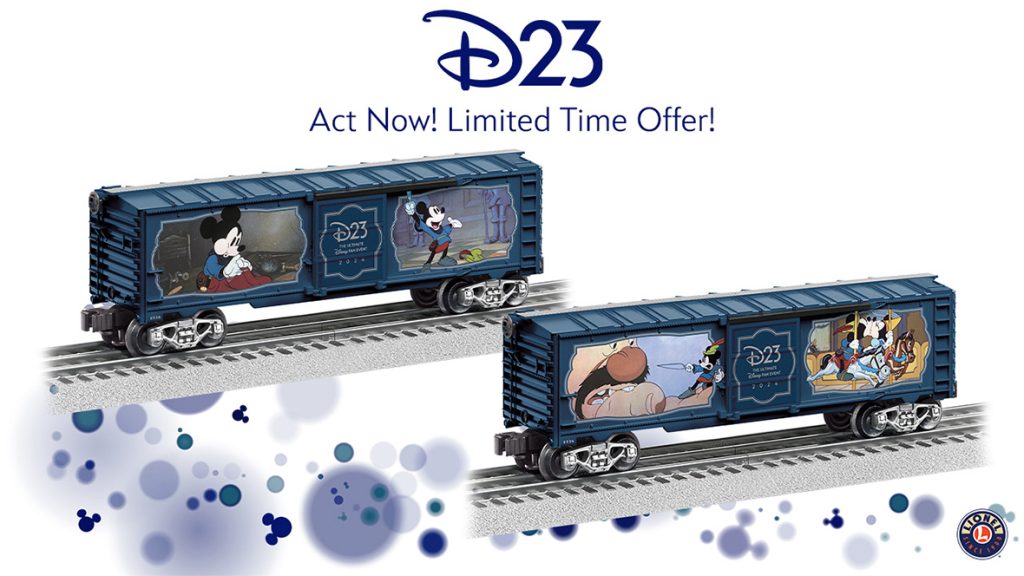 General Member Offer: Save 33% on Select D23 Lionel Train Cars